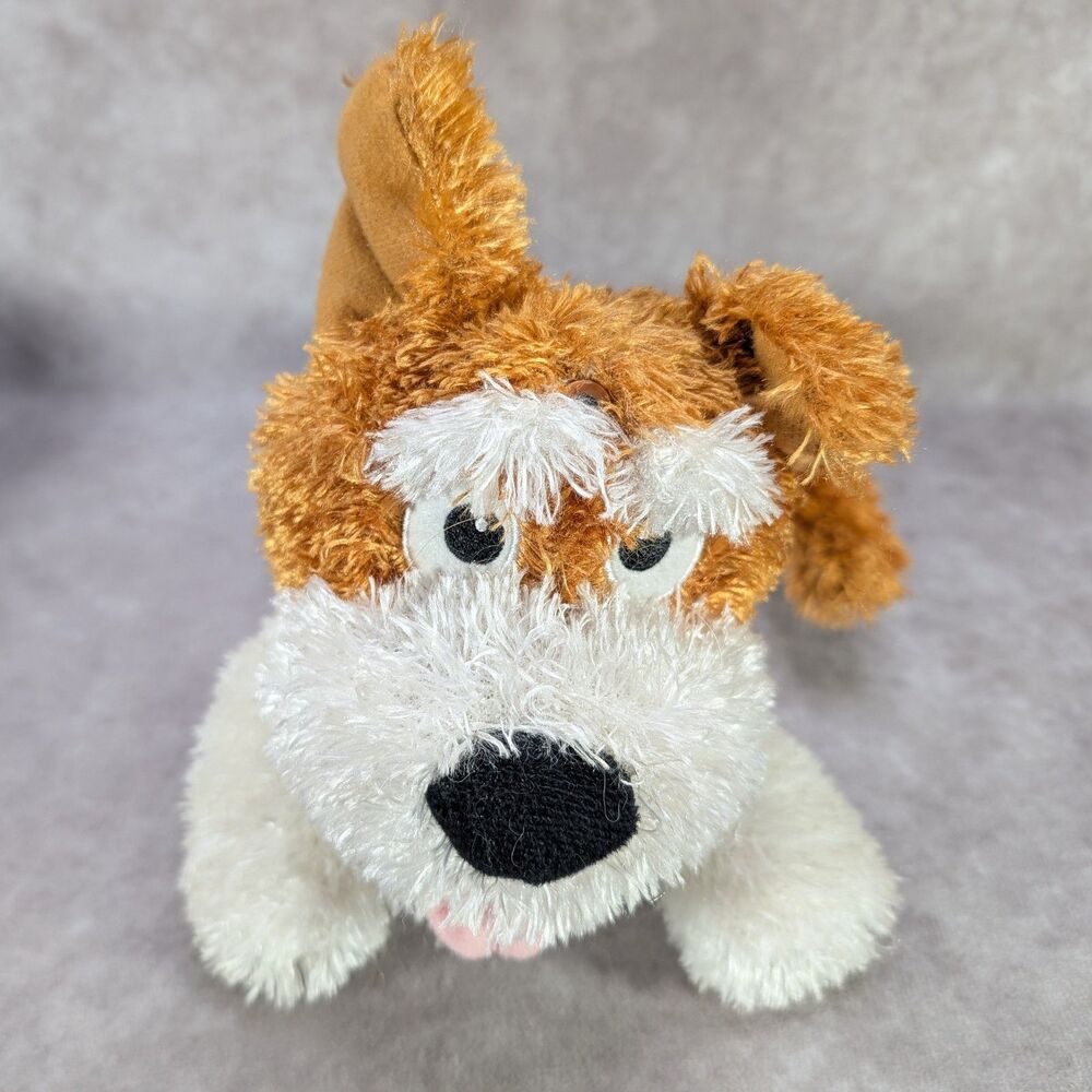 Chuckle Buddies Dog Puppy Plush Motion Activated Rolling Laughing Toy w/ Box